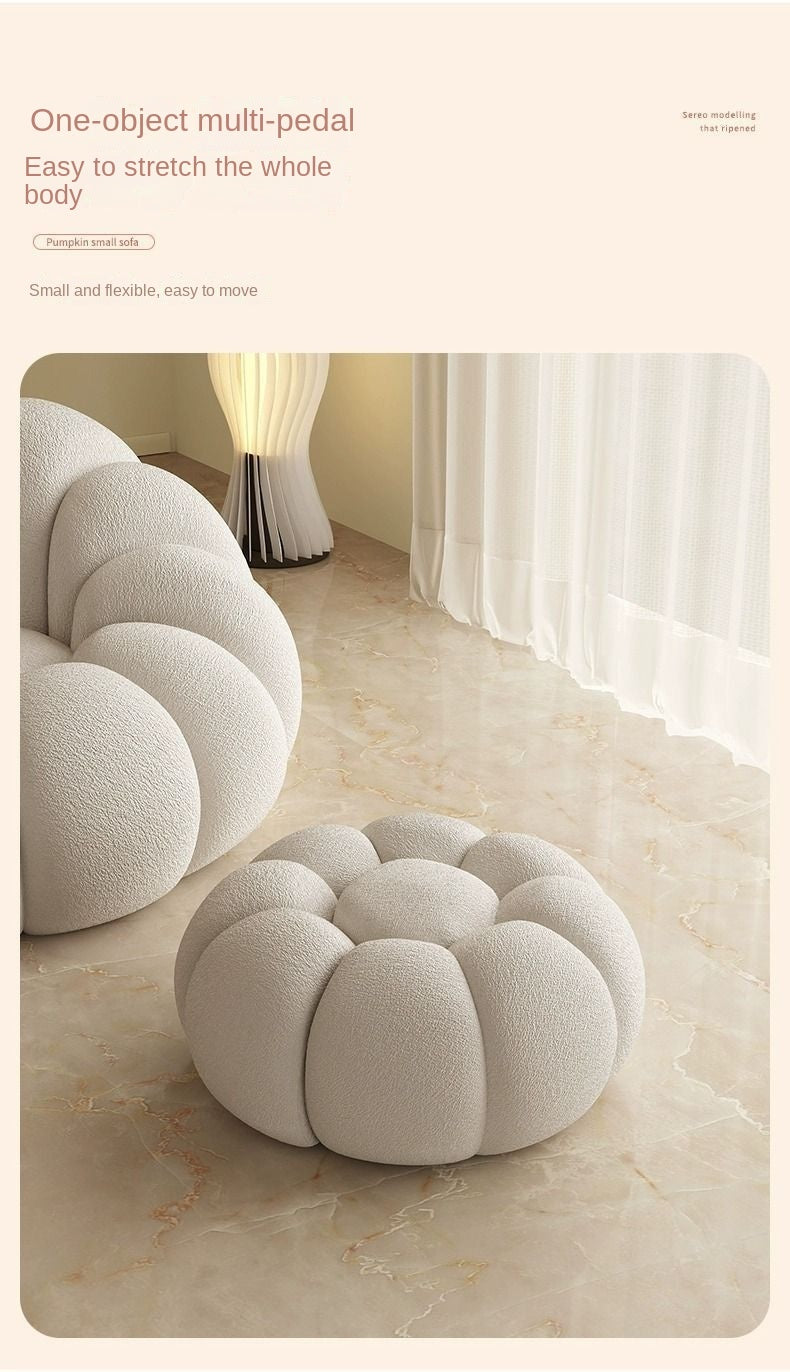 Lazy Sofa Pumpkin Chair Living Room Small Sofa Balcony Leisure Chair