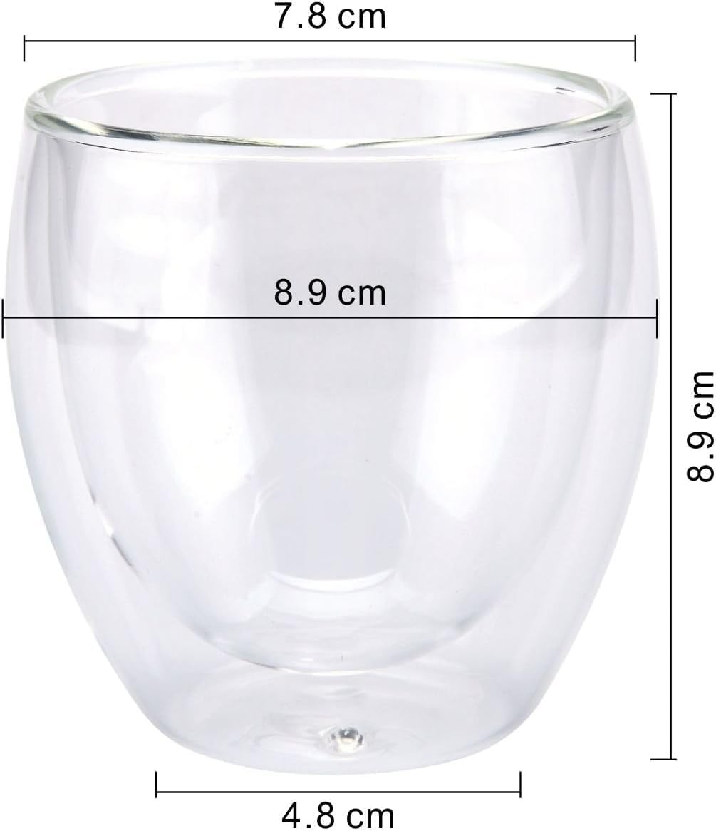 Pour Over Coffee Maker Dripper Set, 600ml Glass Coffee Server Pot Size 02