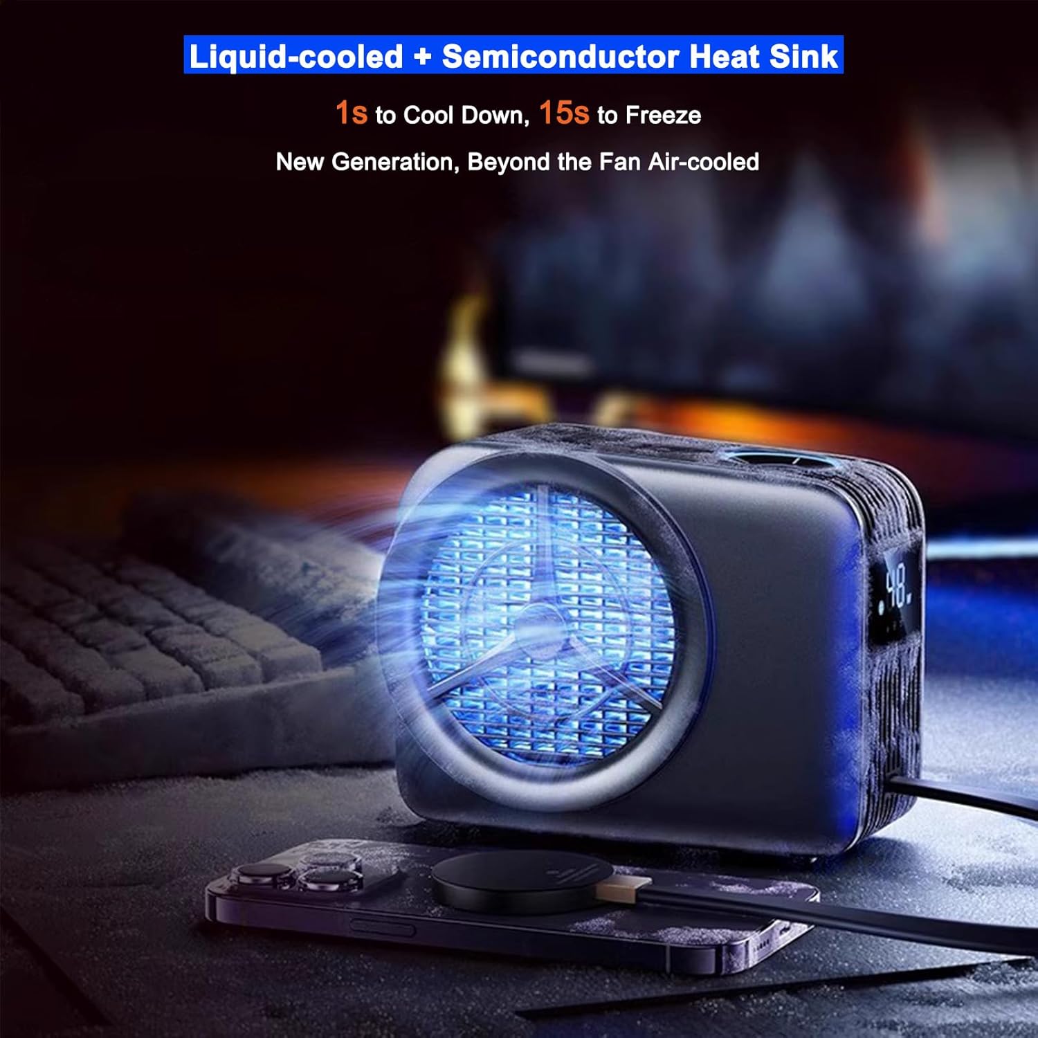 NISHEN IPad Radiator Magnetic Tablet Cooler