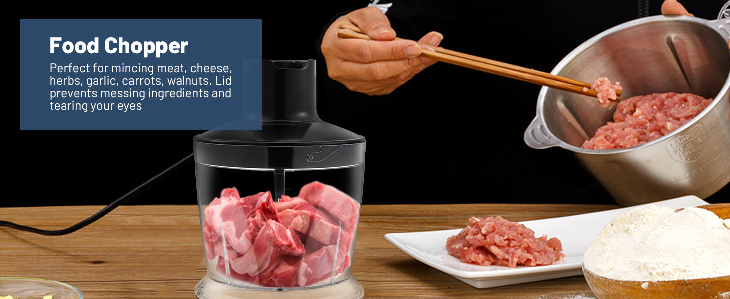 Hand Blender 5-in-1 Food Processor