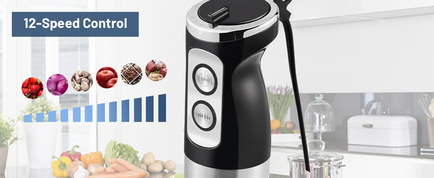 Hand Blender 5-in-1 Food Processor