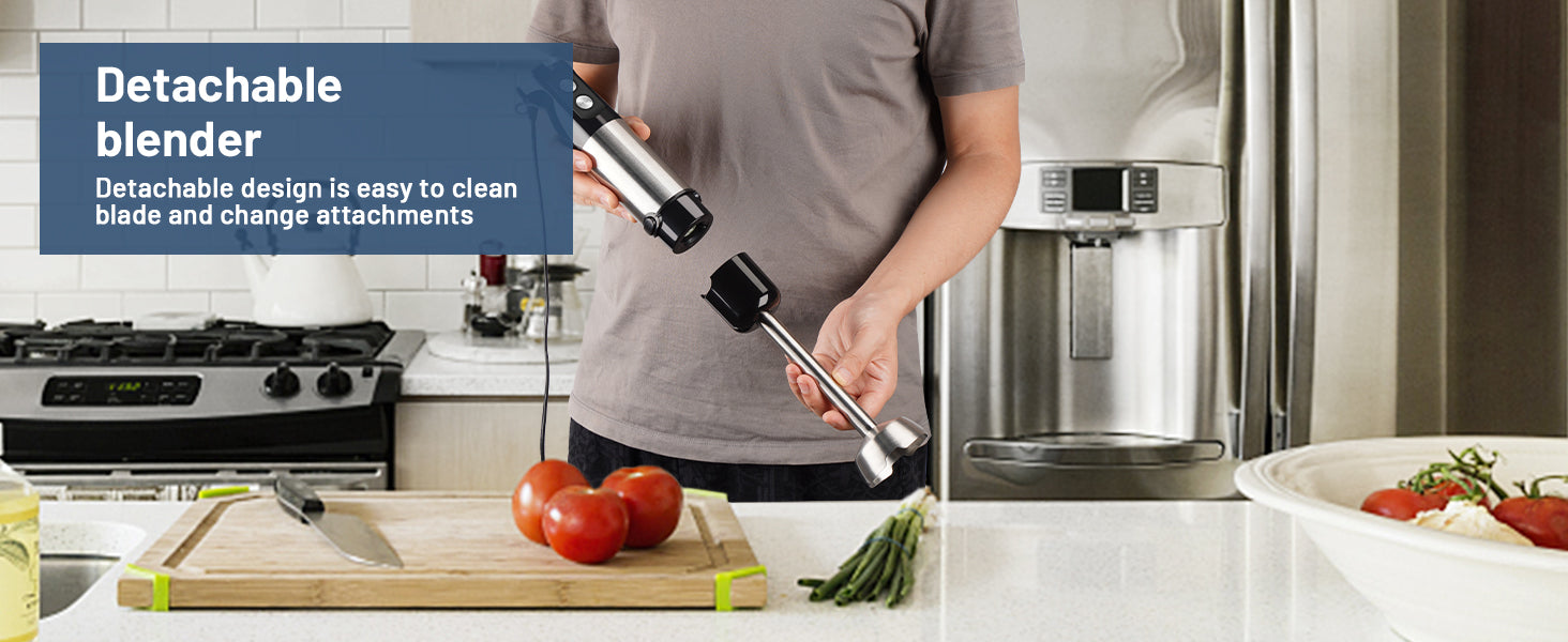 Hand Blender 5-in-1 Food Processor
