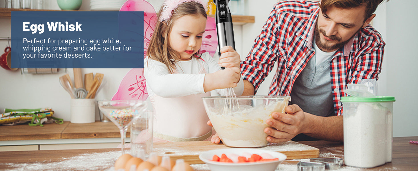 Hand Blender 5-in-1 Food Processor