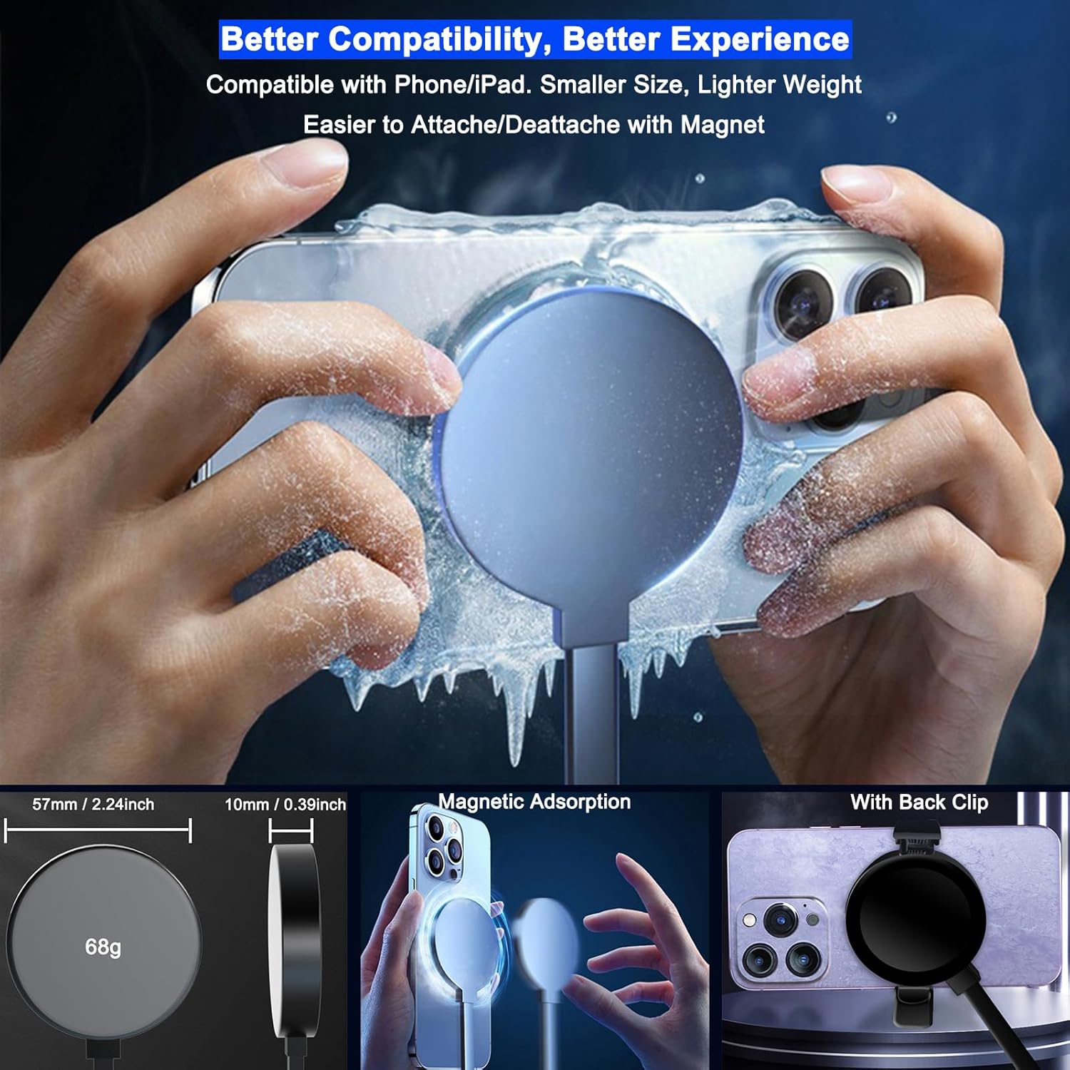 NISHEN IPad Radiator Magnetic Tablet Cooler