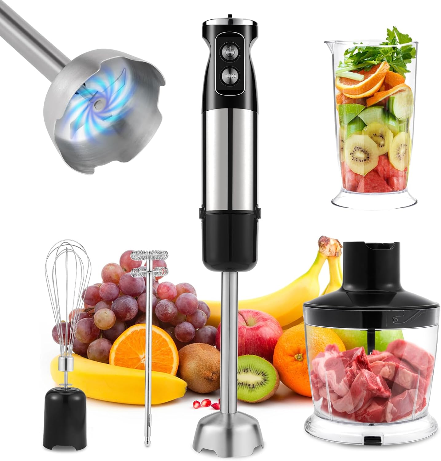 Hand Blender 5-in-1 Food Processor