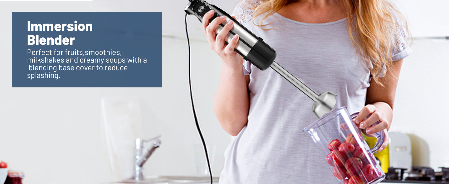 Hand Blender 5-in-1 Food Processor