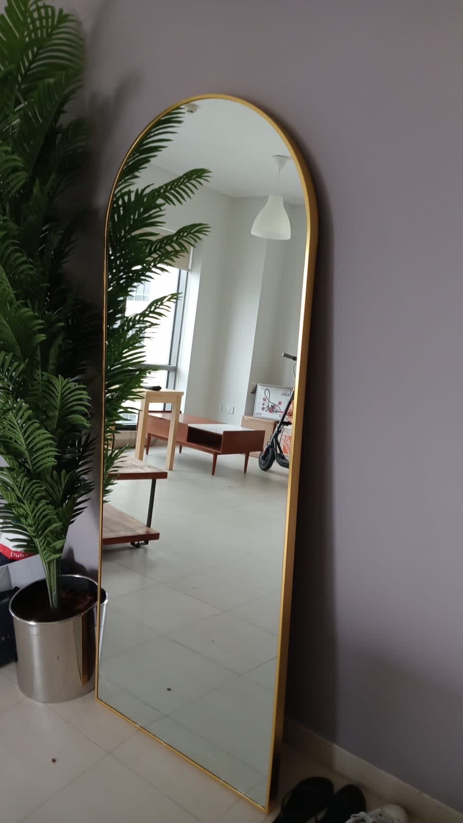 Full length arch Mirror (GOLD)