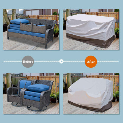 Outdoor Sofa Cover Waterproof for Kenard Series (Refer to the Dimension in Description)