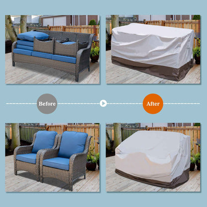 Outdoor Sofa Cover Waterproof for Kenard Series (Refer to the Dimension in Description)