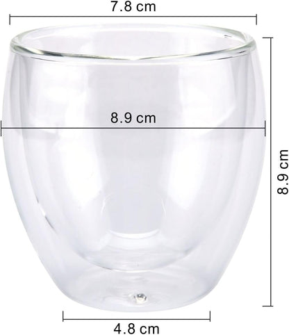 Pour Over Coffee Maker Dripper Set, 600ml Glass Coffee Server Pot Size 02