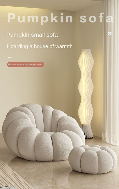 Lazy Sofa Pumpkin Chair Living Room Small Sofa Balcony Leisure Chair