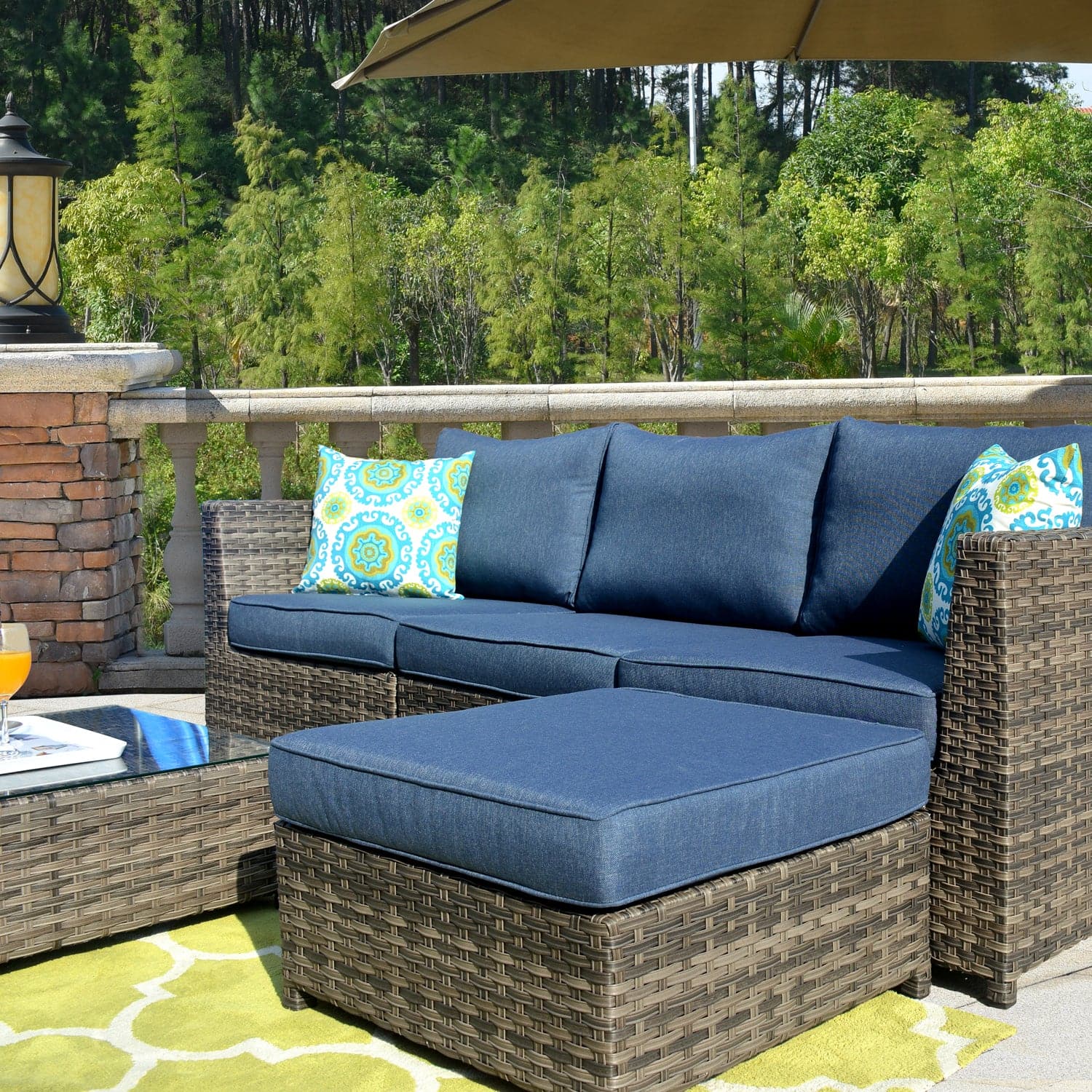 Patio Furniture Set Bigger Size 12-Piece, King Series, Fully Assembled