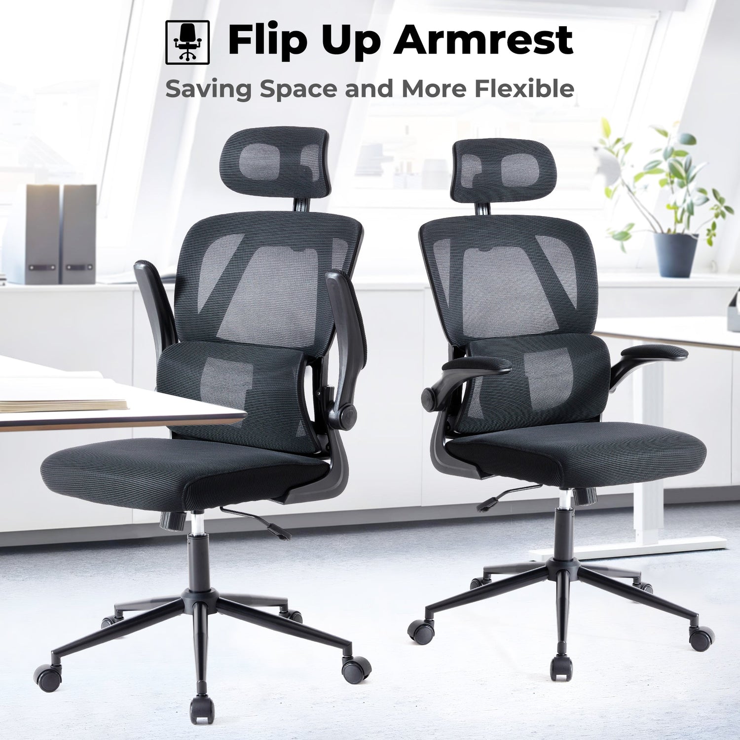 Office Chair, Ergonomic High Back,Lumbar Support