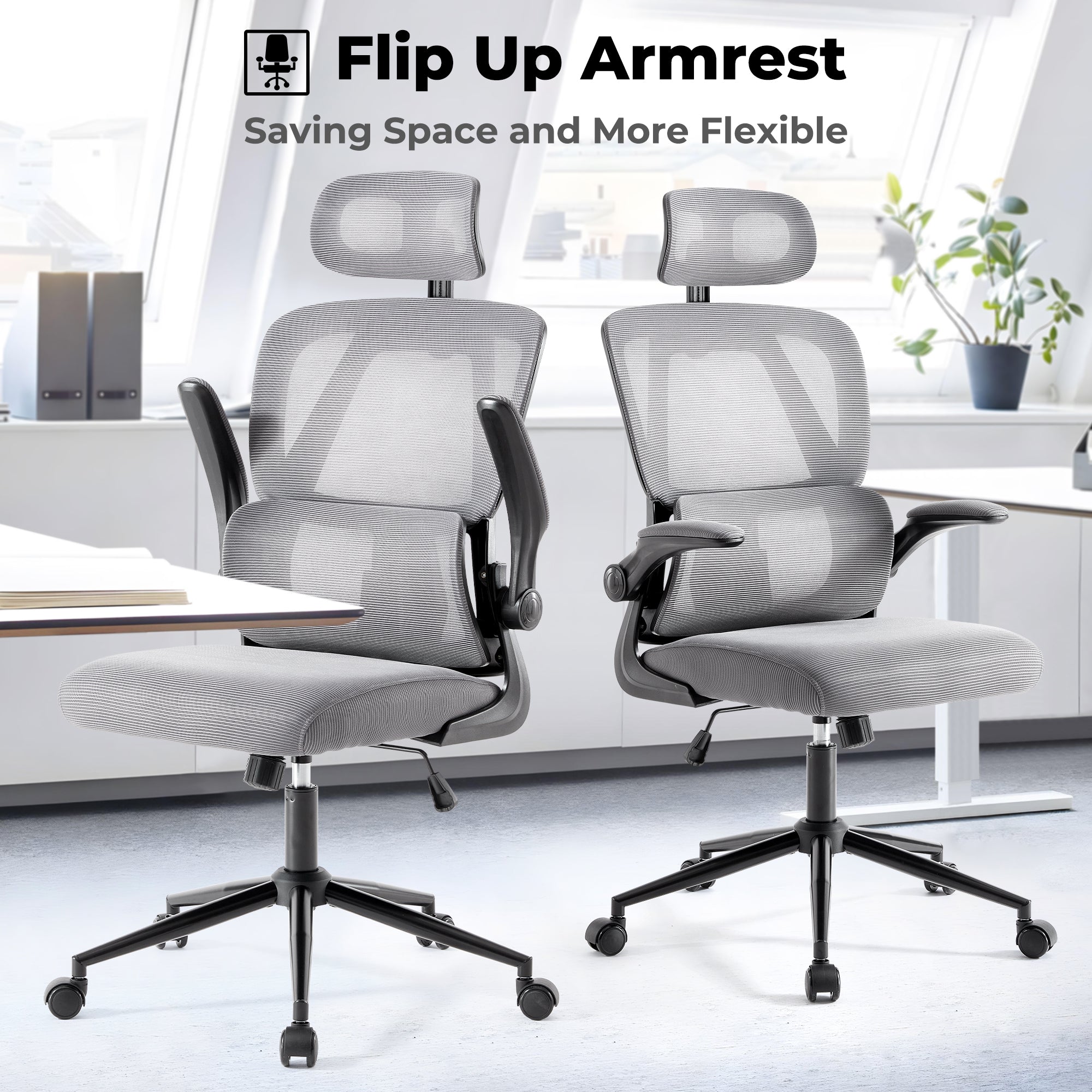 Office Chair, Ergonomic High Back,Lumbar Support