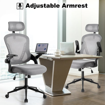 Office Chair, Ergonomic High Back,Adjustable Armrests