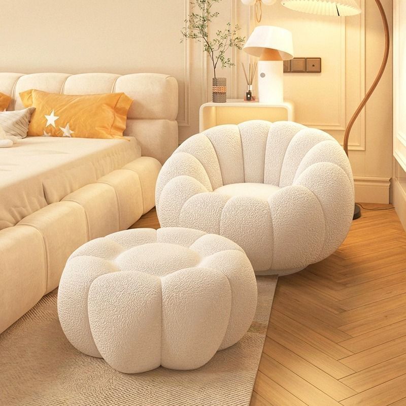 Lazy Sofa Pumpkin Chair Living Room Small Sofa Balcony Leisure Chair
