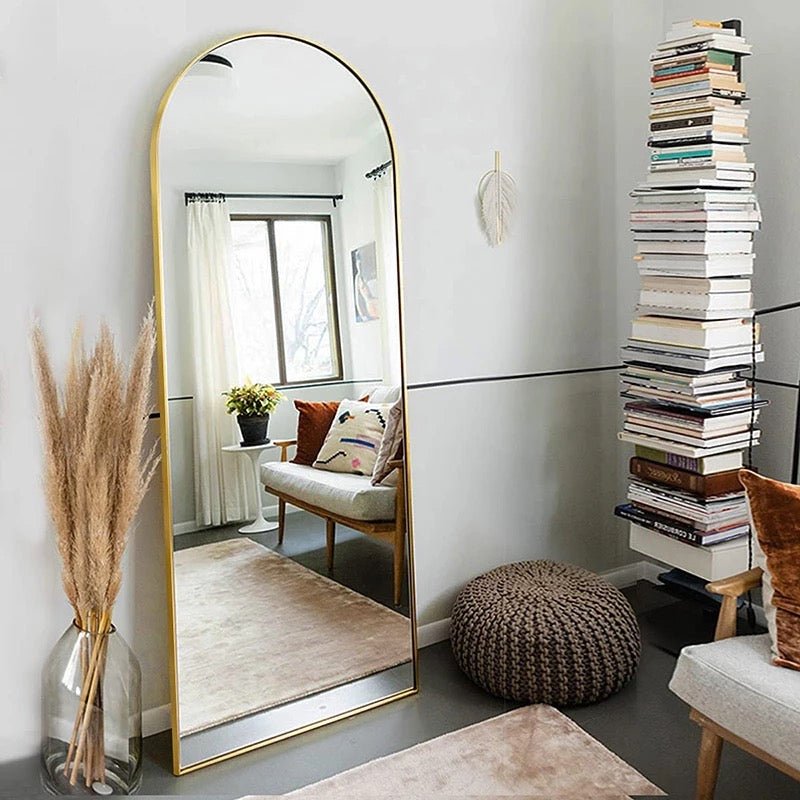 Full length arch Mirror (GOLD)