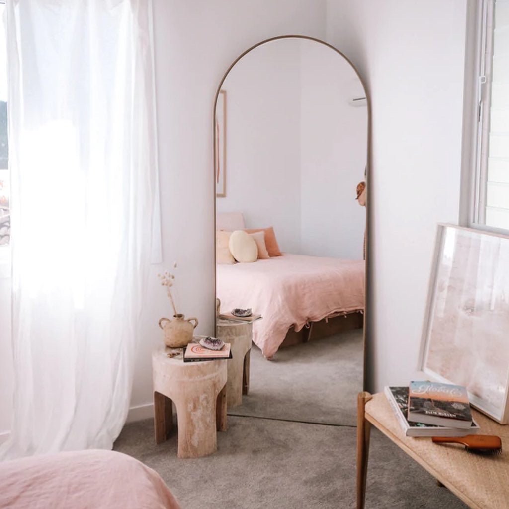 Full length arch Mirror (GOLD)