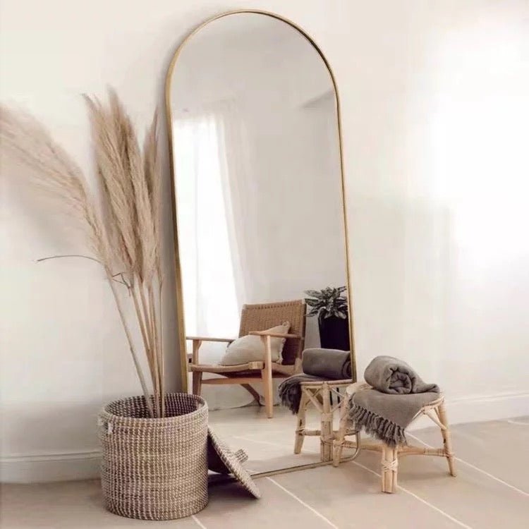 Full length arch Mirror (GOLD)